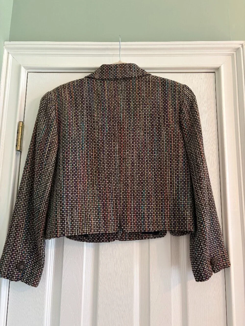 Doncaster Silk Multicolor Blazer Size 4